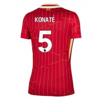 Dámy Fotbalový dres Liverpool Ibrahima Konate #5 2024-25 Domácí Krátký Rukáv